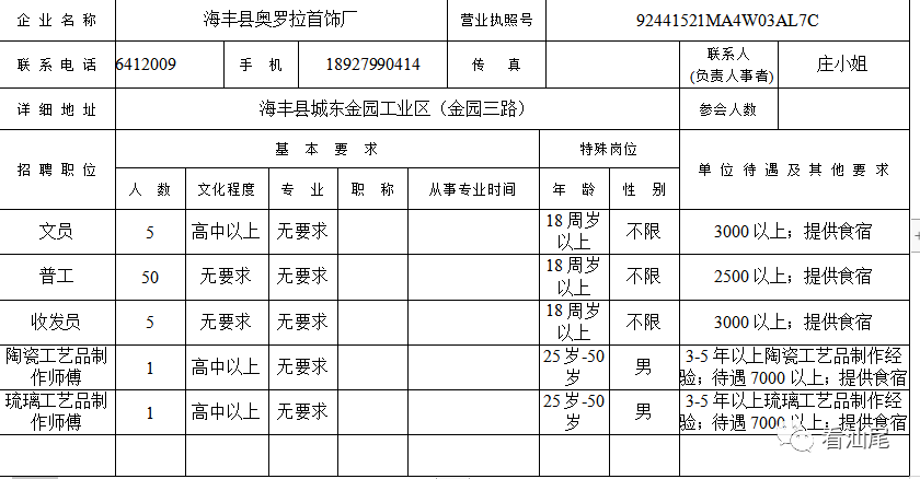 徐州丰县最新招工信息概述